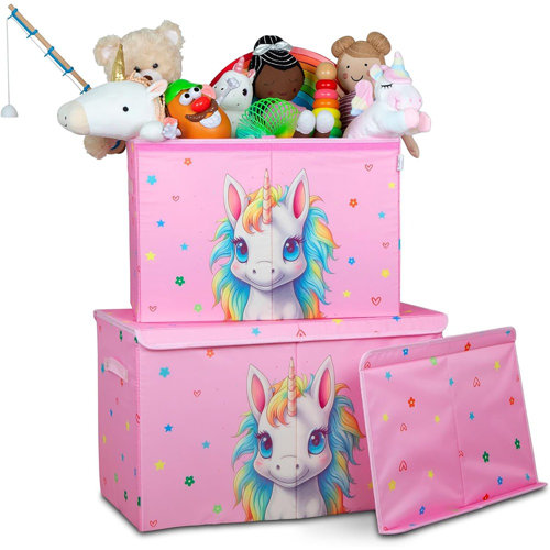 Wayfair Pink Toy Boxes & Benches You'll Love in 2023